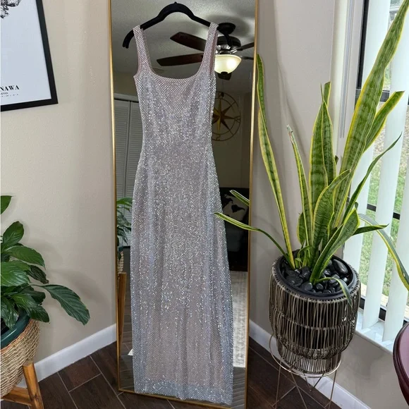 Babyboo Petra Sequin Maxi Dress NWOT XS - Picture 6 of 11